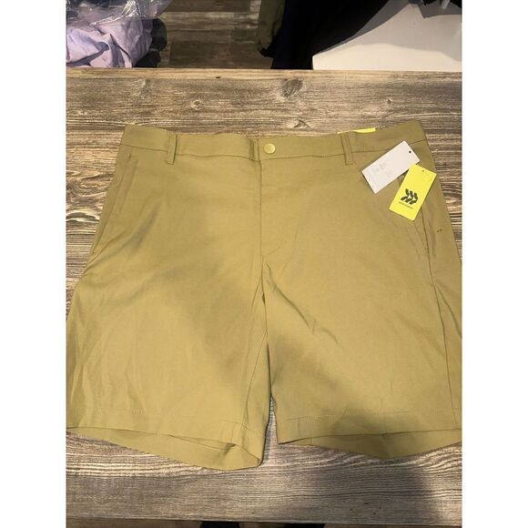 36- Mens Cargo Golf Shorts 8" - All in Motion - Dusty Khaki Green. NWT. M - Picture 1 of 7